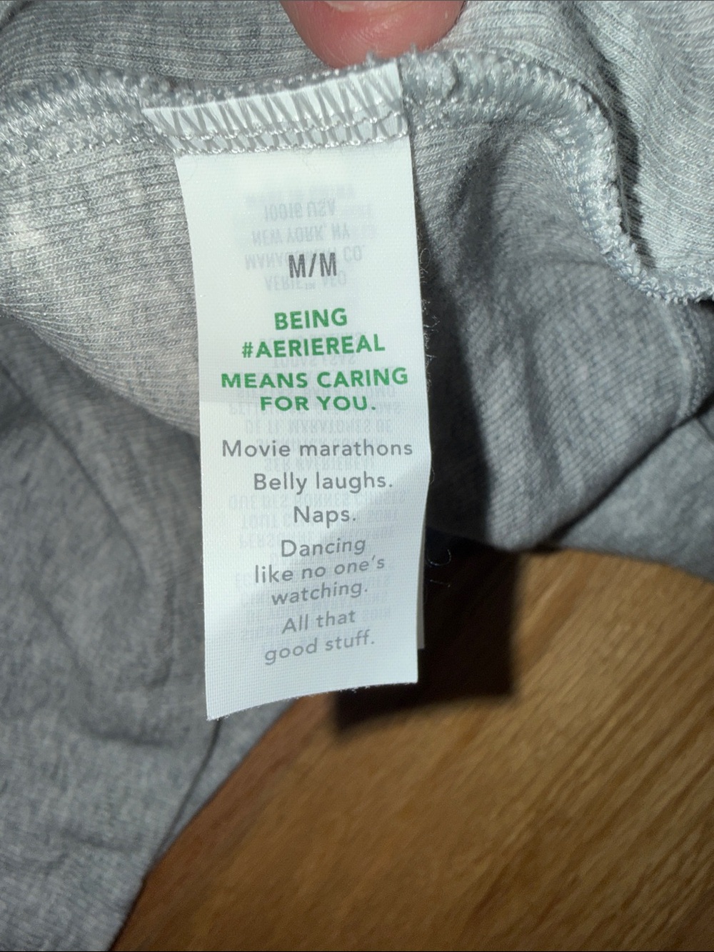 aerie Heather Gray Scoop Tank - Women's Medium - Picture 4 of 5